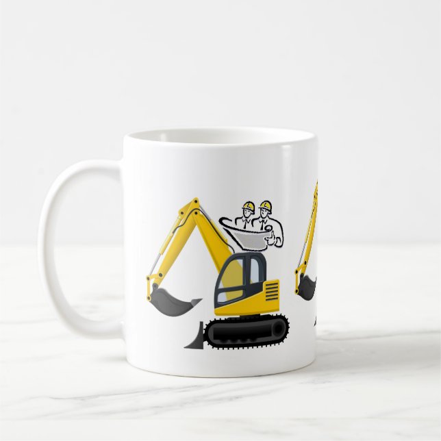 Taza De Café Mugre de construcción (Izquierda)