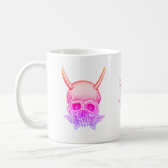 Taza De Café Mugre de cráneo (Izquierda)