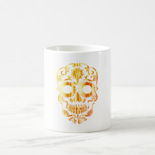 Taza De Café Mugre de cráneo elegante