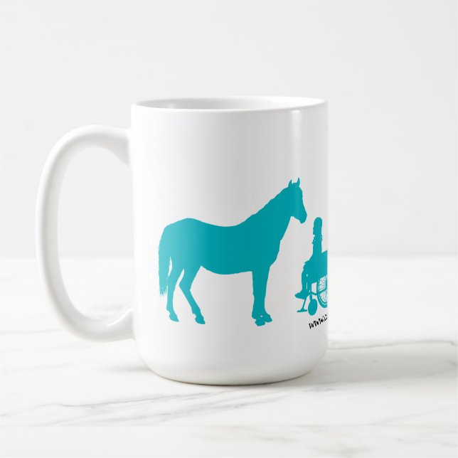 Taza De Café Mugre de cuidado de caballos (Izquierda)