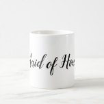 Taza De Café mugre de dama de honor<br><div class="desc">diseño</div>