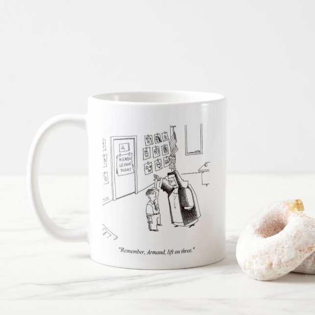 Taza De Café Mugre de danza riesgosa (Con donut)