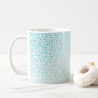 Taza De Café Mugre de degradado azul