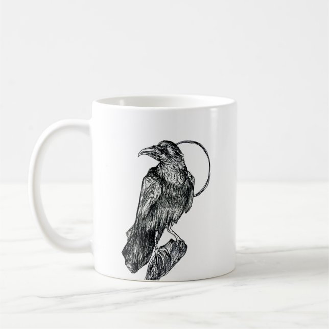 Taza De Café Mugre de dibujo de cuerdas (Izquierda)