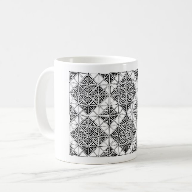 Taza De Café Mugre de diseño (Anverso izquierdo)