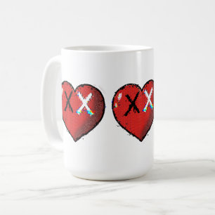 Taza De Café Mugre de emoji cardíaca