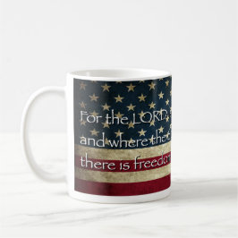 Taza De Café Mugre de espíritu del Señor Libertad