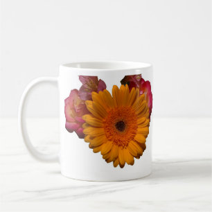 Taza De Café Mugre de flores #7
