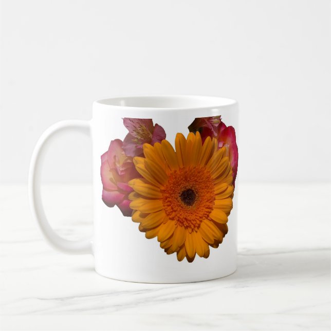 Taza De Café Mugre de flores #7 (Izquierda)