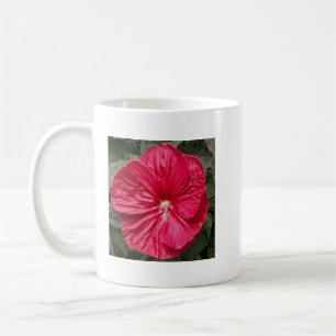 Taza De Café Mugre de flores rojas