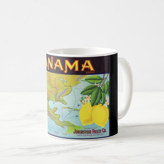 Taza De Café Mugre de fruta de Panamá (Anverso derecho)
