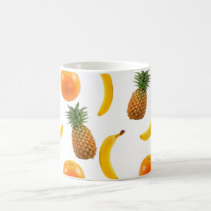 Taza De Café Mugre de fruta tropical