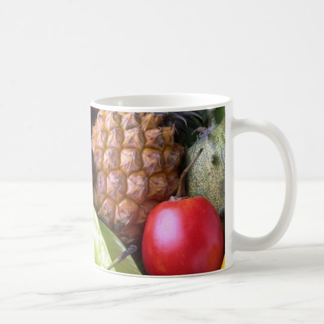 Taza De Café Mugre de frutas y verduras (Derecha)