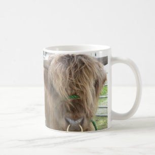 Taza De Café Mugre de ganado de Highland