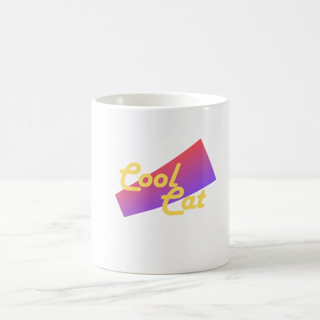Taza De Café Mugre de gato de Guay retro (Centro)
