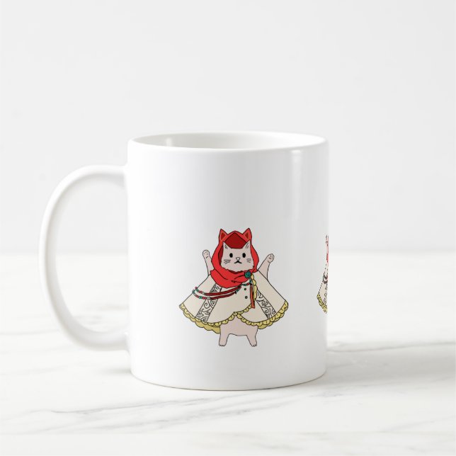 Taza De Café mugre de gato mágico (Izquierda)