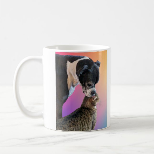 Taza De Café Mugre de gato y perro (Izquierda)