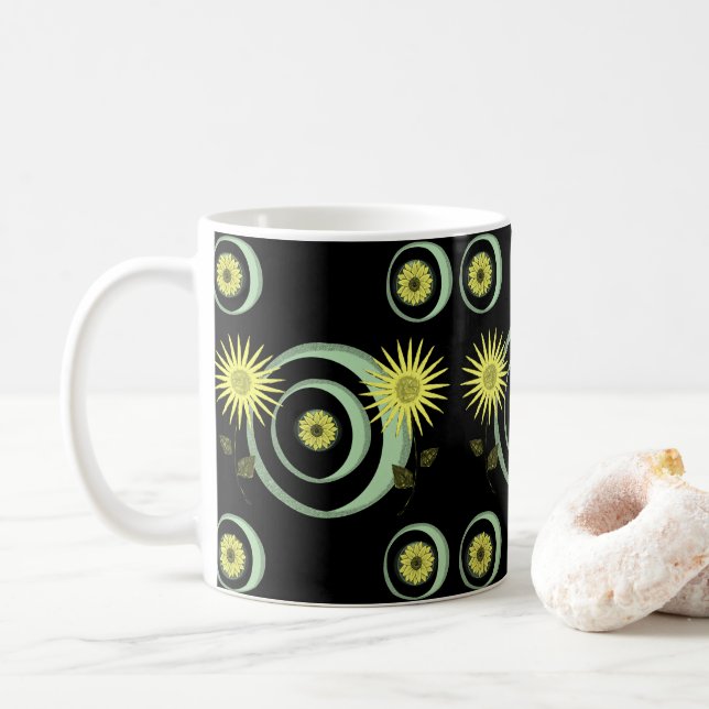 Taza De Café Mugre de girasol (Con donut)