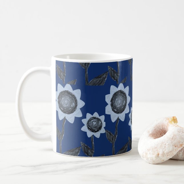Taza De Café Mugre de girasol (Con donut)