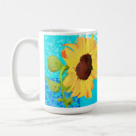 Taza De Café Mugre de girasol