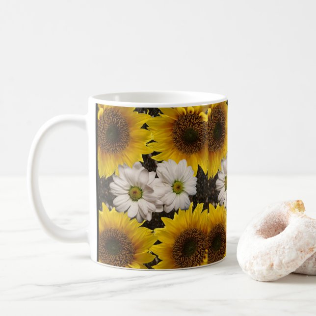 Taza De Café Mugre de girasol (Con donut)