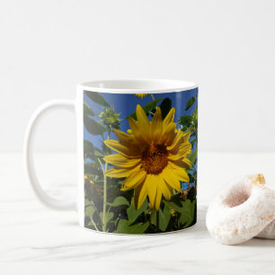 Taza De Café Mugre de girasol de verano