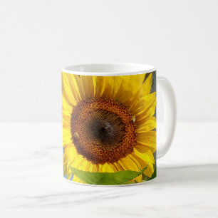 Taza De Café Mugre de girasol y abejas
