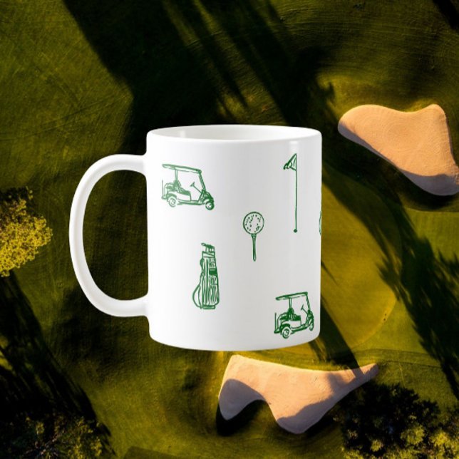Taza De Café Mugre de golf (Subido por el creador)