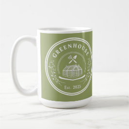 Taza De Café Mugre de Greenhouse Garden