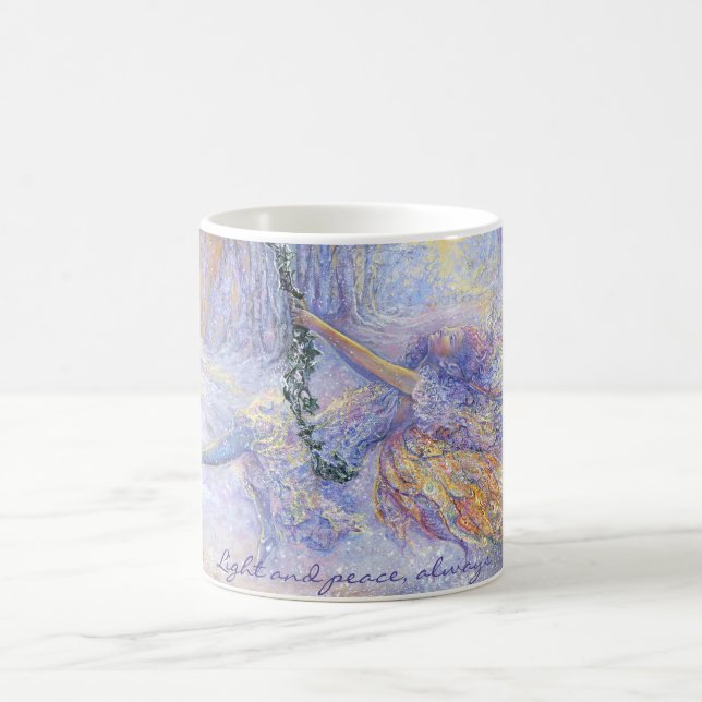 Taza De Café Mugre de hadas de nieve (Centro)