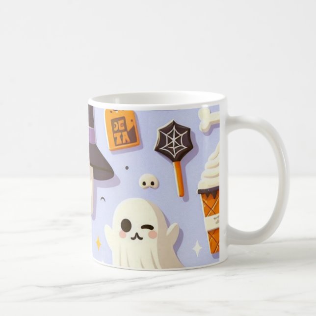 Taza De Café mugre de halloween (Derecha)