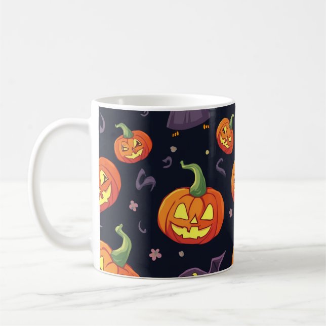 Taza De Café mugre de halloween (Izquierda)