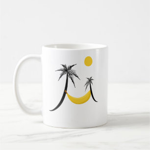 Taza De Café Mugre de hamaca banana