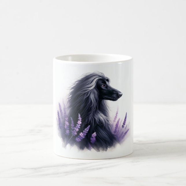 Taza De Café Mugre de hound afgano (Centro)