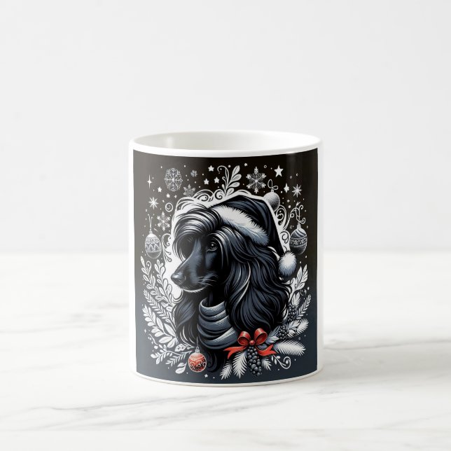 Taza De Café Mugre de hound afgano (Centro)
