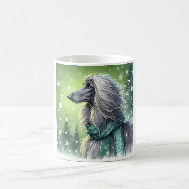 Taza De Café Mugre de hound afgano (Centro)