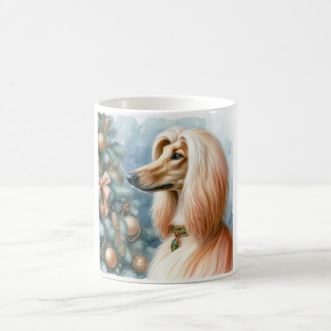 Taza De Café Mugre de hound afgano (Centro)