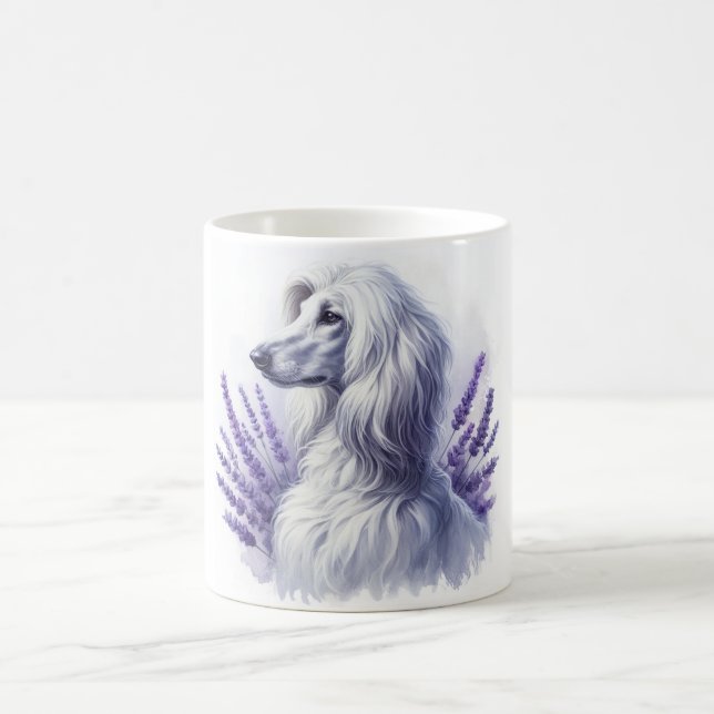 Taza De Café Mugre de hound afgano (Centro)
