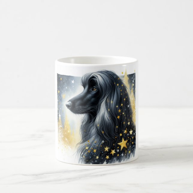 Taza De Café Mugre de hound afgano (Centro)