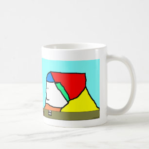 Taza De Café Mugre de la casa de la cara