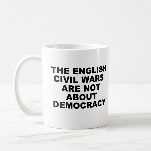 Taza De Café Mugre de la democracia inglesa (Izquierda)