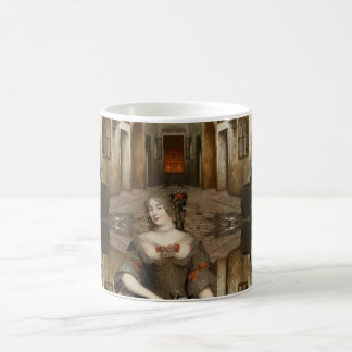 Taza De Café Mugre de la mujer de Alley
