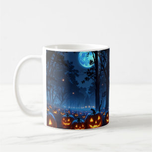 Taza De Café Mugre de la noche de calabaza - Anime de Halloween