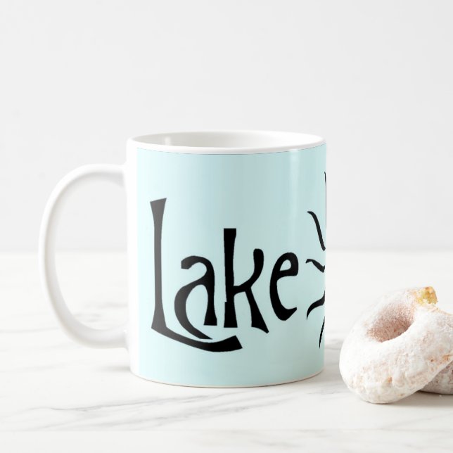 Taza De Café Mugre de Lake Life (Con donut)