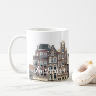 Taza De Café Mugre de las casas de Ámsterdam