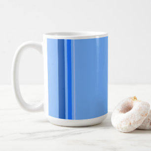 Taza De Café Mugre de las líneas azules