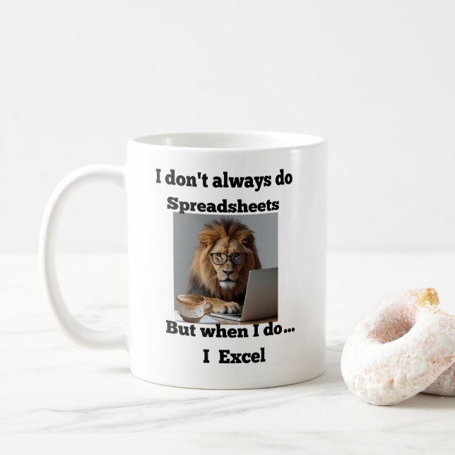 Taza De Café Mugre de león (Con donut)