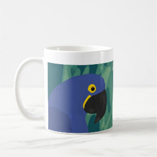 Taza De Café Mugre de loro azul