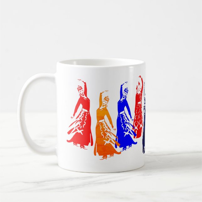 Taza De Café Mugre de los bailarines armenios (Izquierda)