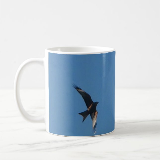 Taza De Café Mugre de los cometas rojas (Izquierda)